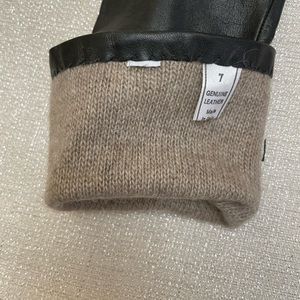 Real fine soft leather gloves.